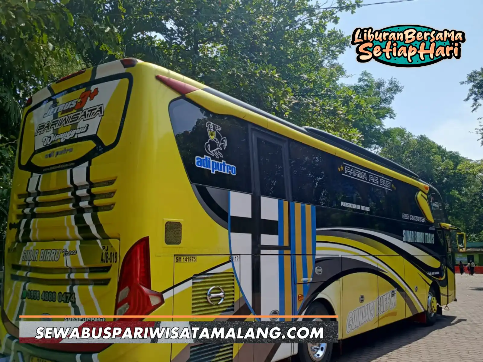 sewa bus malang sarangan